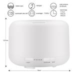 HOMEFISH Ultrasonic Aroma Humidifier Diffuser Humidistat DC 24V 0.5A