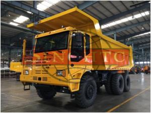 Quality 90 Ton Rigid Heavy Duty Dump Truck With Allison AMT Gearbox Tri Axles wholesale