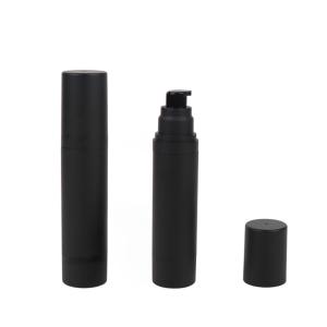 Quality Customized Logo 100ml Airless Pump Bottles Sunscreen Lotion PP Cosmetic Container wholesale