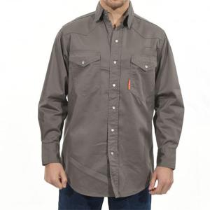 Quality UL 7.5oz Lightweight FRC Shirts Long Sleeve With Snap Button wholesale