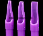 Purple Disposable Tattoo Gun Tips Different Size Matching With Tattoo Machines