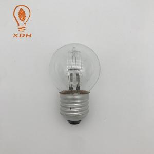Quality Globe Clear E27 Halogen Light Bulbs 230V Halogen Lamp 18W 28W 42W wholesale