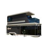 Prefab Luxury Space Capsule House / Container Capsule Hotel 11.5m