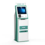 Touch Screen Floor Stand Food Self Ordering Kiosk For Restaurants