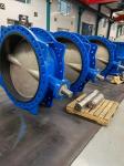 DN1800 2100 DI wormgear Rotork Auma Captop Underground butterfly valve Price