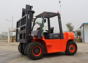 Quality LCD Dashboard Triplex Mast Electric Forklift Trucks , 5 Tonne Diesel Industrial Lift Trucks wholesale