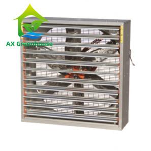 Quality 55-75db Agricultural Solar Greenhouse Exhaust Fans Shutter Exhaust Ventilation Fan wholesale