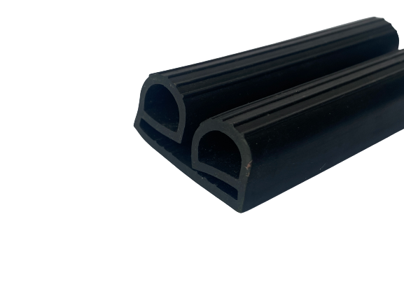 Yellow High Temperature Flexible Silicone Rubber Seal Strip for E / B Type Oven Door