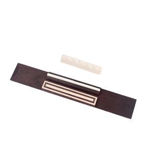 Quality Standard Acoustic Guitar Bone Bridge Rosewood Material 30.5G wholesale