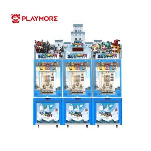 Quality Coin Pusher Sky Tower Redemption Game Machine 3 Player 1000W wholesale