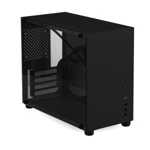 Quality Black 140mm Length ATX 2mm Aluminium PC Case wholesale