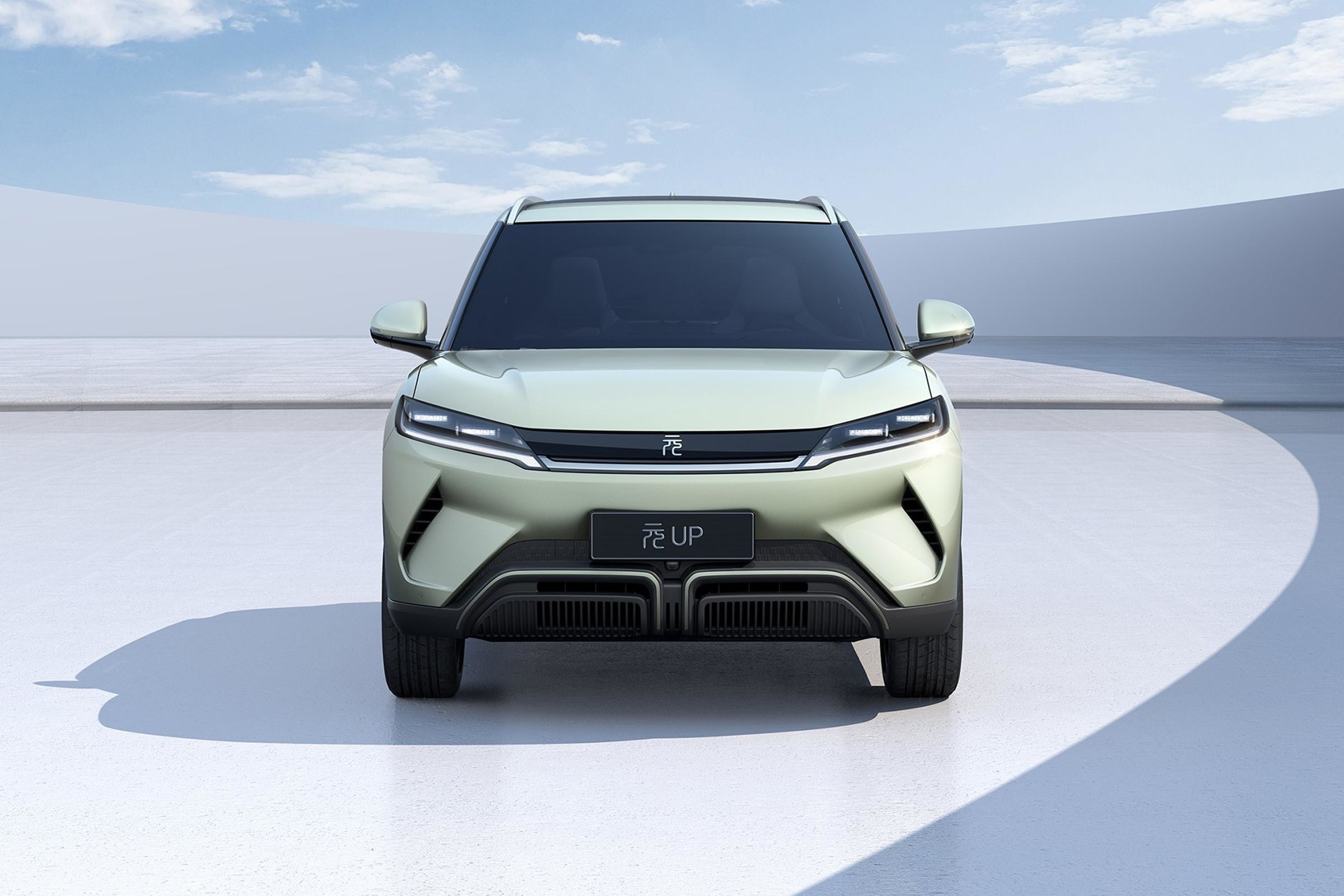 BYD Yuan Up Advanced Interfaces And Wireless Technology For Efficiency