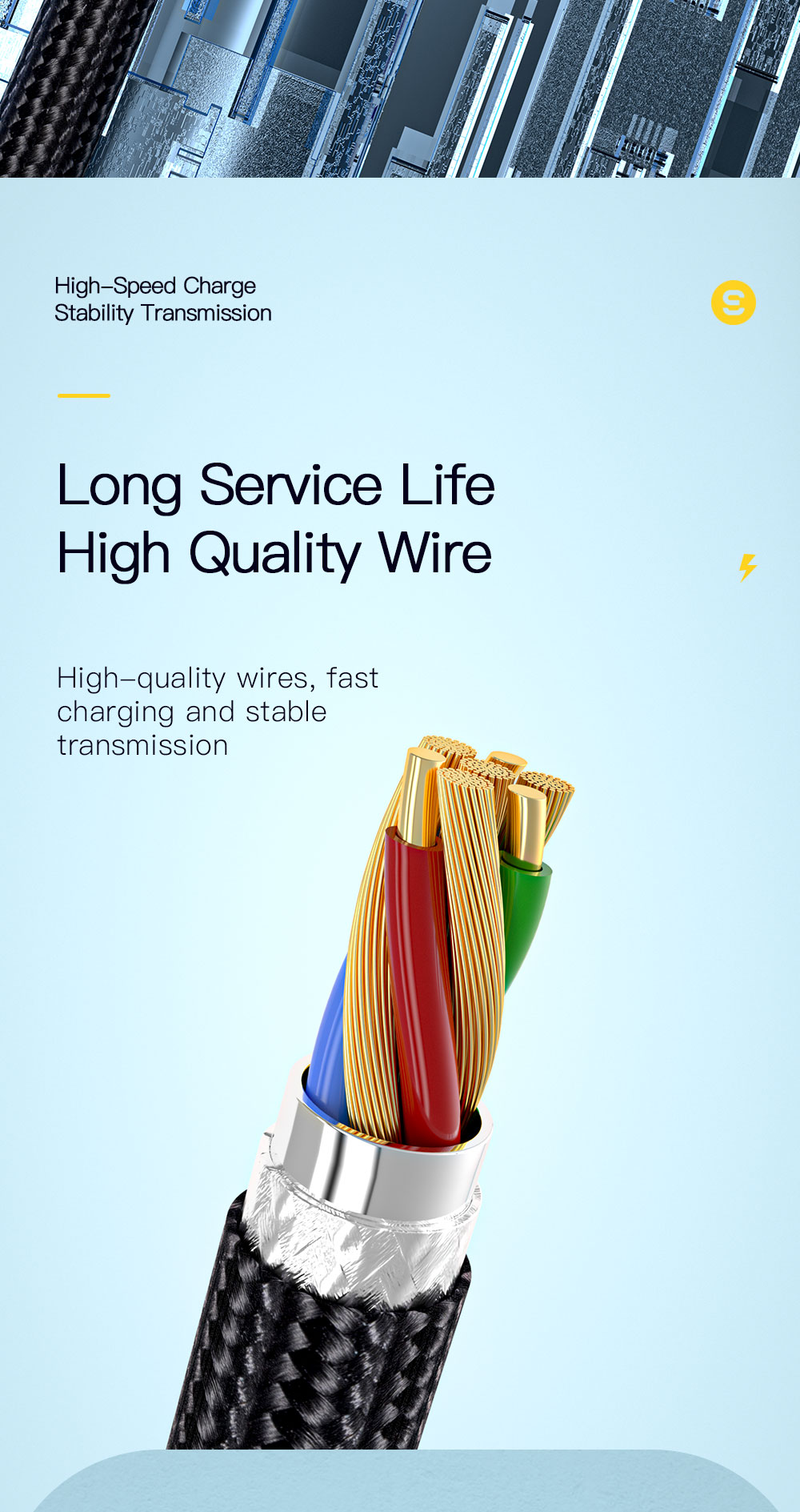 Fast Charging Type C USB Cable 6A USB C Data Cable 66W For Huawei P30 P40 Pro