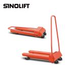 MX Hand Mechanical truck lifter Foldable Hydraulic Pallet Truck Lifting Height