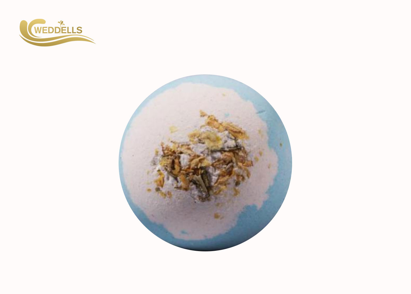 Handmade Luxury Moisturizing Shea Butter Dried Petals Flowers Fizzy Bath Bombs