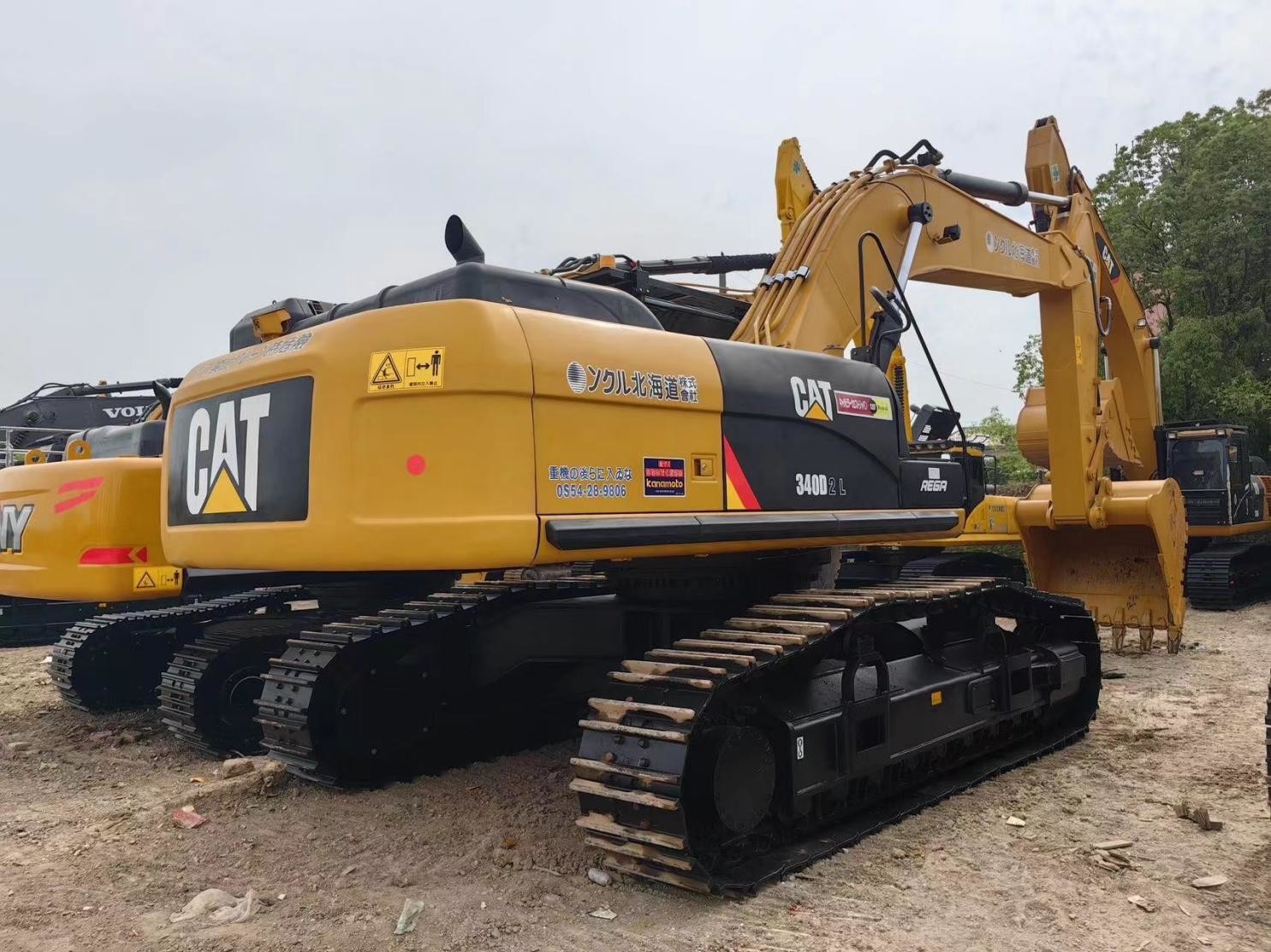 40ton 340d2l Used CAT Excavators Excavator Heavy Equipment 1.9 Cubic Meters Bucket Capacity