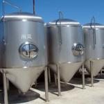 0.1-0.3Mpa Design Pressure Stainless Steel Pressure Vessel for Food Beverage