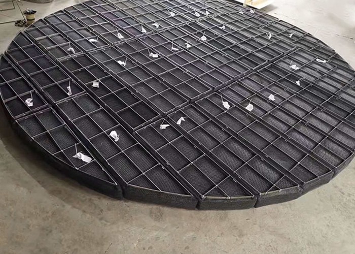 Polytetrafluoroethylene PTFE Vane Pack Mist Eliminator Demister Corrosion Resistant