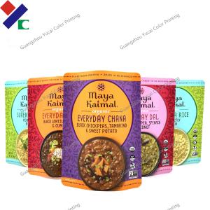 Quality Portable Self Sealing Packaging Bags Retortable Flat Pouch wholesale