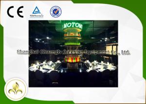 Quality Semi Circle Gas Teppanyaki Grill Restaurant Stainless Steel 304 / Alloy Steel Material wholesale