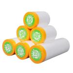 Pre Taped Plastic Protective Cover Tape Length 10m-25m Masking Film for Car