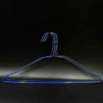 16inch Metal Dry Cleaner Hanger For Laundromat-Blue