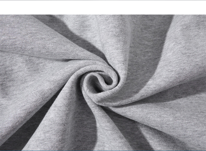 Sustainable Pullover Knitted Unisex Plain Hoodies Customized