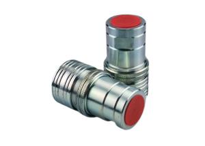 Quality NBR BSPP Shut Off Hydraulic Quick Connect Couplings wholesale