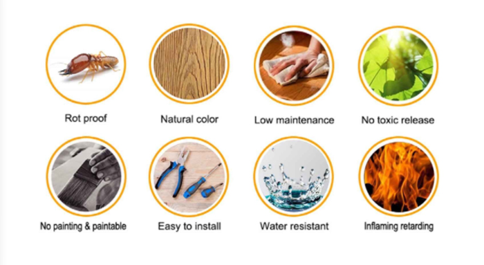 Modern Hollow Struct Design Wood Plastic Composite Camping Art Parquet Removable Wooden Floors