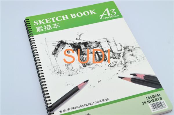Cheap 4C Printing Offset Paper A4 Spiral Binded Books for sale