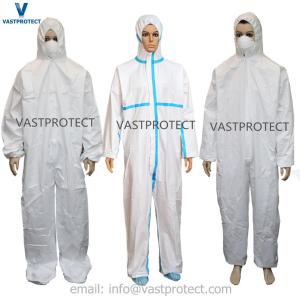 Quality Micro Porous PE Film Coating Polypropylene Xxxxl Sf Mf Disposable Coveralls for Medical wholesale