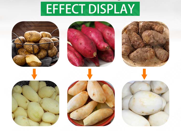 Heavy Potato Processing Machine Ginger Crusher Peeler Squeezer Garlic Chopper