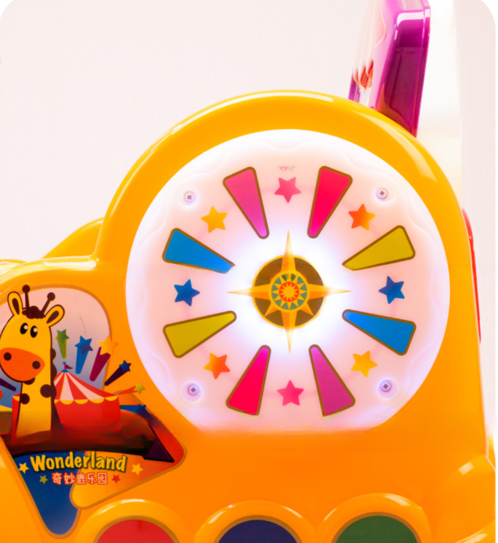 Factory direct selling plastic giraffe kiddy rides for kidde game machine centers park