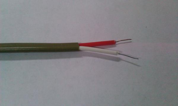 0.3mm / 0.5mm / 0.8mm / 1.0mm Thermocouple Extension Cable PVC Insulated ANSI