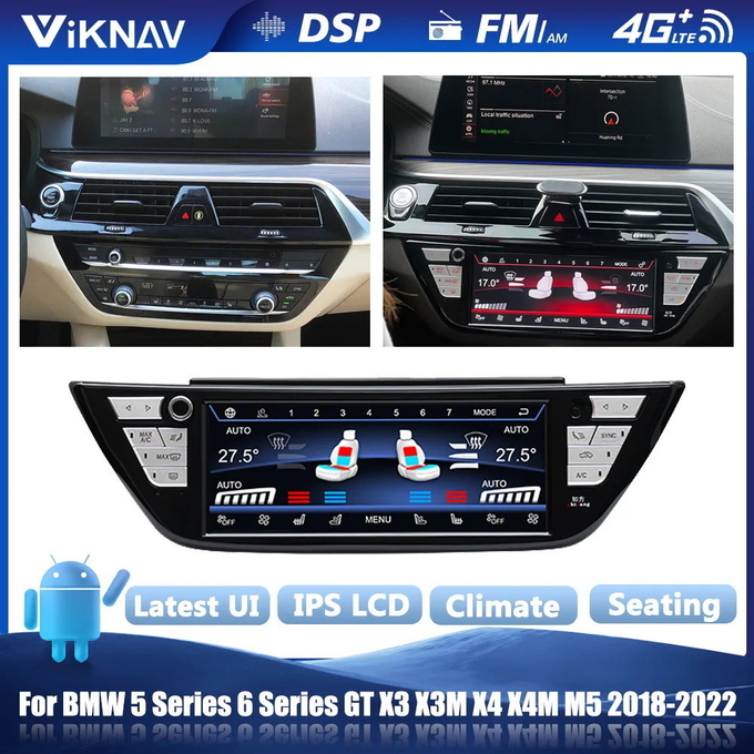 2018-2022 10.25 Inch Touchscreen Air Conditioning Control For Bmw 5 Series
