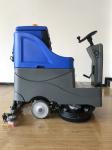 Office Building Street Sweeping Machine Walk Behind Automatic Floor Scrubber