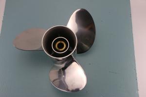 Quality Long Life Time Aluminum Boat Propeller , Solid Outboard Boat Propellers wholesale