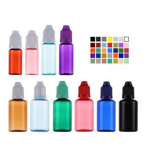 Quality 10ML 30ML 60ML E Liquid Plastic Bottle PCR Plastic Squeeze Liquid Bottle wholesale