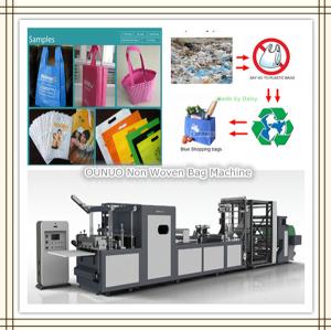 Quality Hot Sealed Non Woven Shopping Bag Machine wholesale