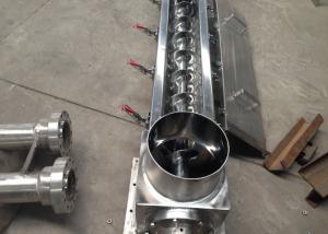 Quality Easy Cleaning Horizontal Industrial Screw Conveyors For Food / Medicine wholesale