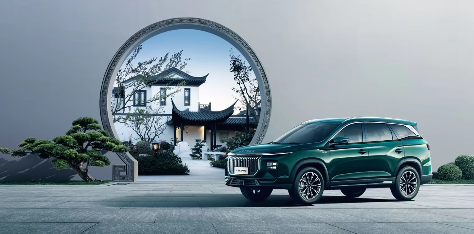 2024 Jetour X90 PRO 1.6T 197HP L4 DCT 5-Door 5-Seater Turbo SUV with Automatic Gearbox Dark Interior Displacement 1.5-2.0L