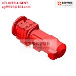 Compact Bevel Helical Gear Unit Reducer AC Motor