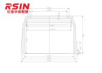 Grey Iron HT250 Benz Heavy Truck Brake Drums