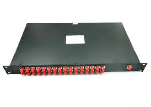 Quality FC / UPC Passive Optical Splitter , Rack Mounted 1x32 Fiber Splitter wholesale