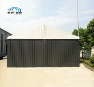 Quality Black Storage Warehouse Tent Steel Plate Wall Easily Cleaning wholesale