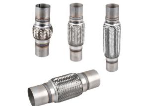 Quality Double Bellows 2&quot;X8&quot;X12&quot; Stainless Steel Exhaust Flex Pipe wholesale