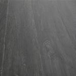 Black SPC Rigid Core Vinyl Flooring Anti Slip Non Faded Color Dry Backing