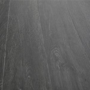 Quality Black SPC Rigid Core Vinyl Flooring Anti Slip Non Faded Color Dry Backing wholesale