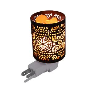 Quality Cylinder Himalaya Rock 7 Watt LED Salt Lamp Night Light wholesale