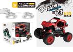 1 : 32 Alloy Climbing Vehicles Big Wheels Children's Play Toys Pull Back Go